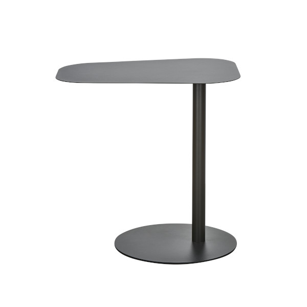 Lia, mesa auxiliar en metal negro