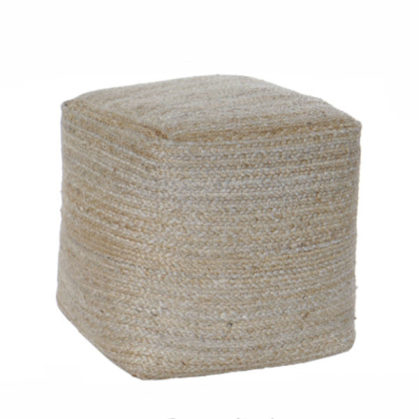 Cojín suelo jute 45x45x40 cm